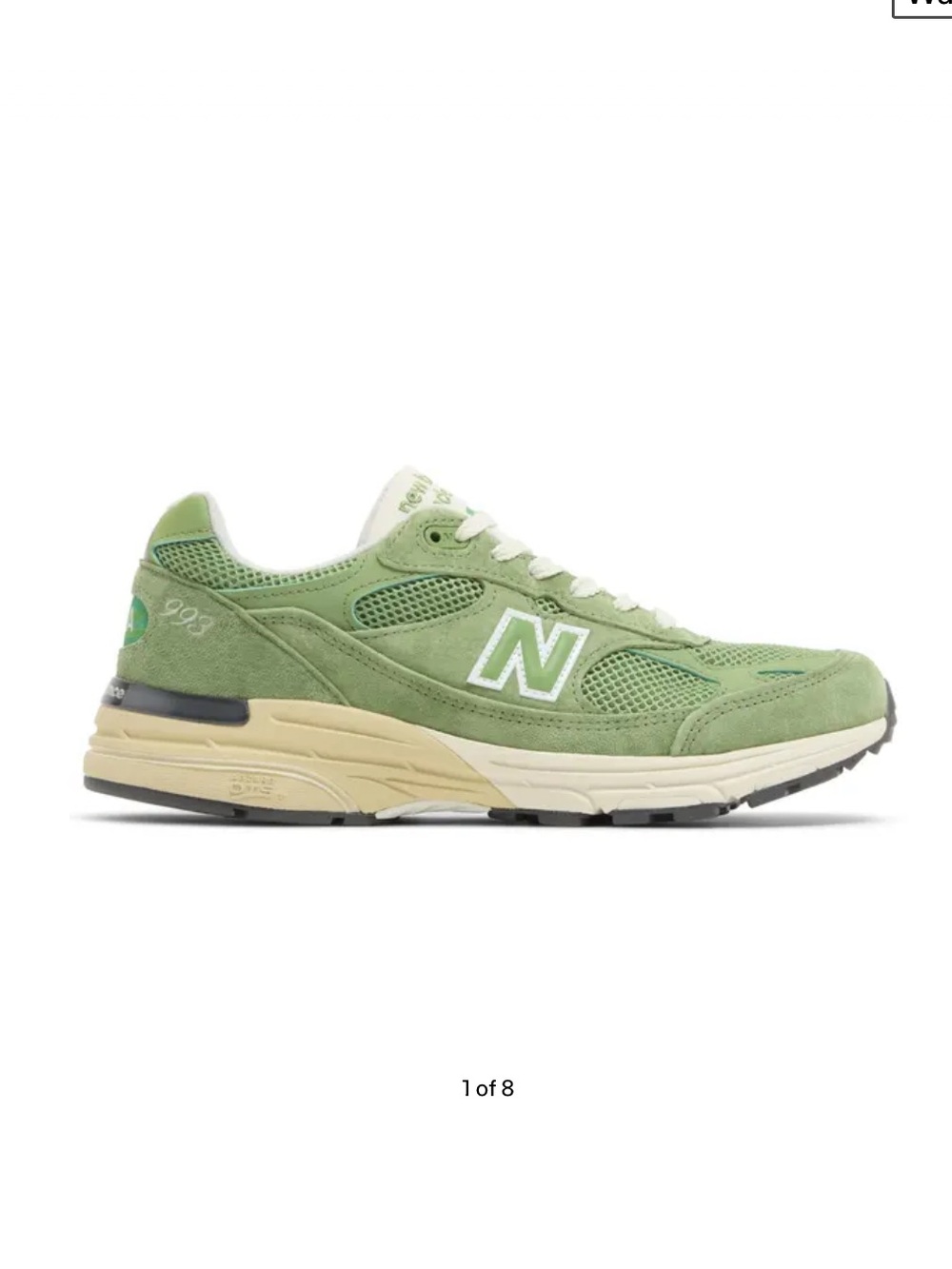 Teddy Santis x New Balance 993 Made in USA 'Chive'